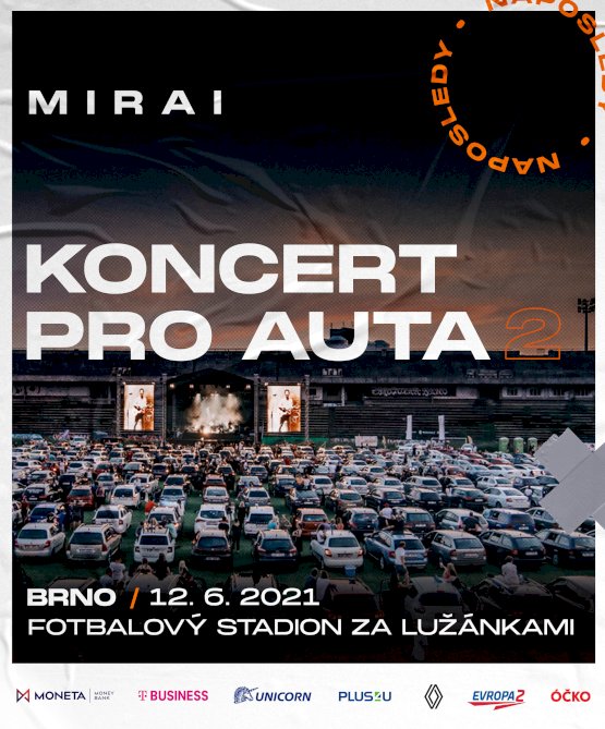 Mirai - Koncert pro auta 2 - Brno